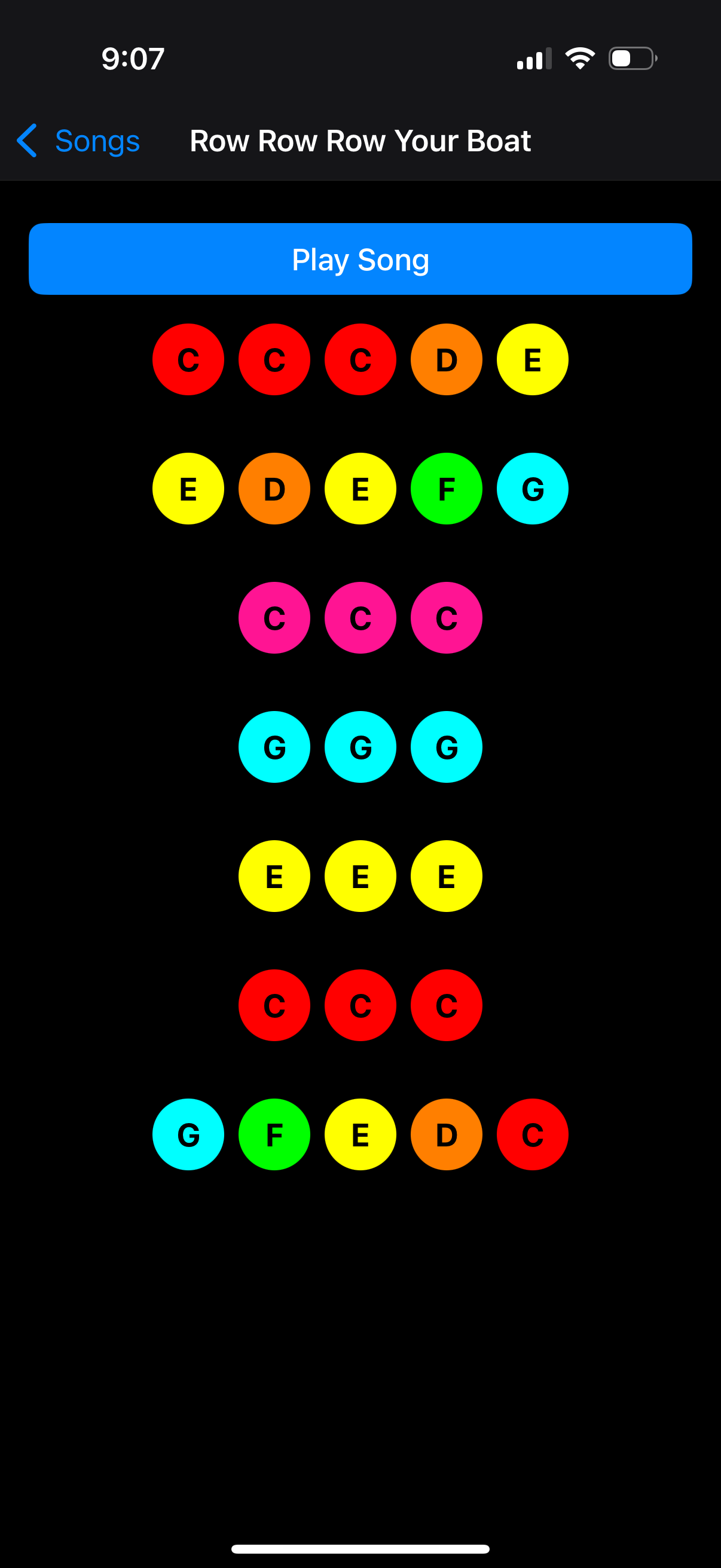Xylo app on a smartphone